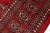 Beige Rustic Bokhara Red Beige Hand Knotted Rug For Sale - Image 8 of 9