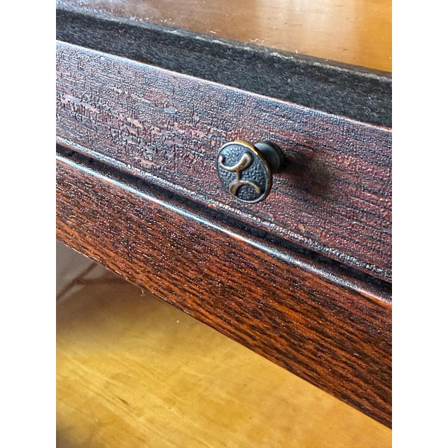 Antique Hale System Quarter-Sawn Oak Five-Stack Barrister Bookcase, C. 1910 For Sale - Image 12 of 15