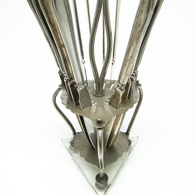 Art Deco Knife Stand, Germany, 1930s, Set of 13 For Sale - Image 4 of 7