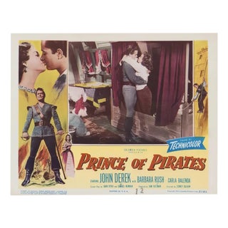 Prince of Pirates Lobby Card, USA, 1953 For Sale