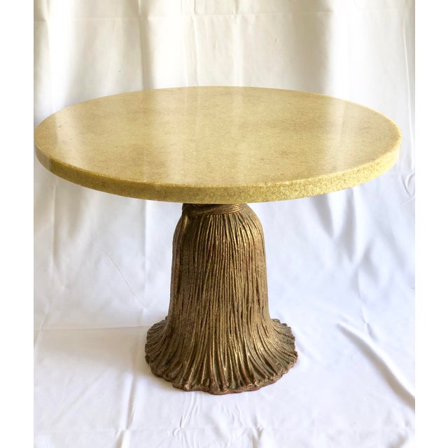 1970's Hollywood Regency Side Table For Sale In Tampa - Image 6 of 6