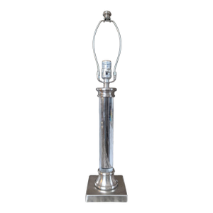 Modern Lucite Column Table Lamp