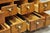 Antique Arts & Crafts Library 15 Drawer Mission Oak Stacking Card File Cabinet For Sale - Image 14 of 18