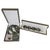 A striking vintage polished hardstone and sterling silver jewellery suite, comprising a coordinating necklace, bracelet...