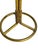Bronze Vintage Italian Gold Tole Freestanding Towel Ring Stand For Sale - Image 8 of 11
