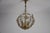 1960s Brass and Crystal Glass Chandelier attributed to Ernst Palme for Palwa, 1960s For Sale - Image 5 of 14