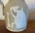 Antique 19th Century English Victorian Drabware Pitcher With White Classical Figures For Sale - Image 4 of 10