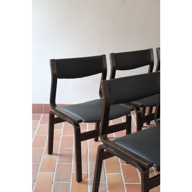 Danish Dining Chairs attributed to Skovmand & Andersen, 1960s, Set of 6 For Sale - Image 13 of 15