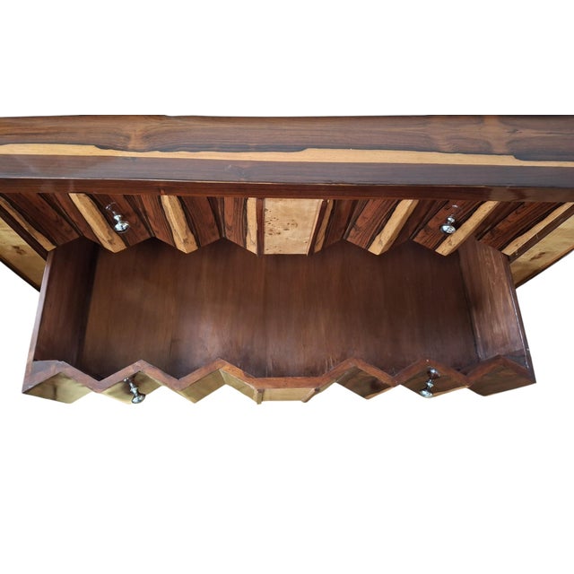 Wood Art Deco Chest of Drawers/Commode For Sale - Image 7 of 8