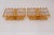 Wall-Mounted Sconces in Glass and Brass Lamps by Carl Fagerlund for Orrefors, Sweden, 1970s, Set of 2 For Sale - Image 5 of 14