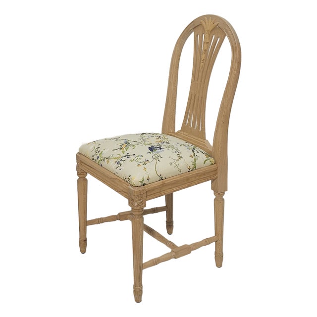 Gustavian Beech Chair, 2010s For Sale