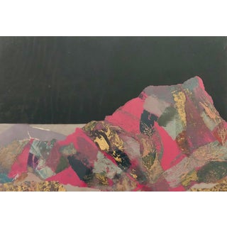 Abstract Mixed Media Post Modernist Print Signed For Sale