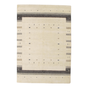 Vintage Hand-Knotted Persian Gabbeh Rug 5'7" X 8'0"