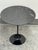 Modern Eero Saarinen Style Round Stone Top Tulip Side Table For Sale - Image 3 of 12