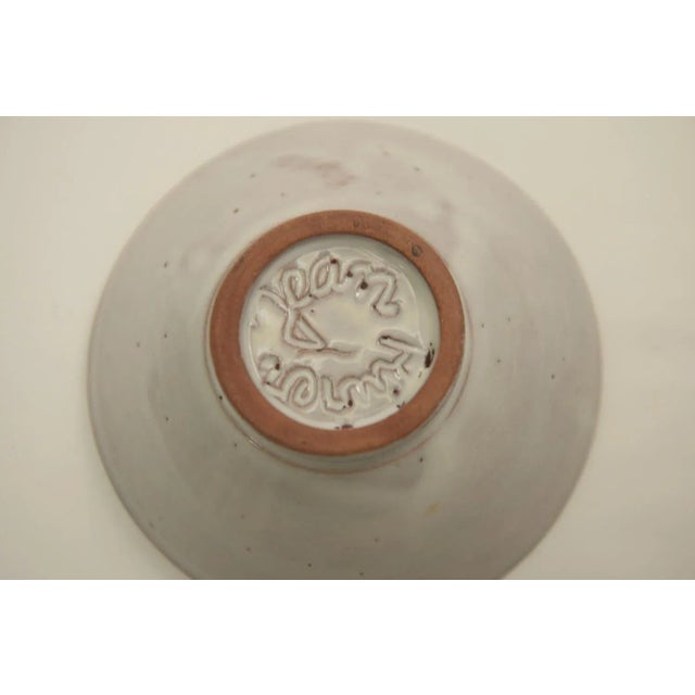 1950s Enamelled Ceramic Bowl by Jean Rivier, Vallauris, 1950s For Sale - Image 5 of 7