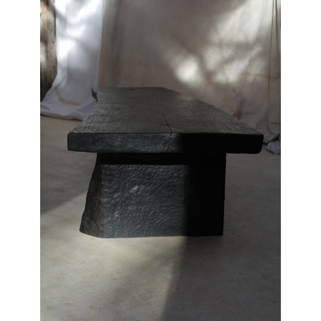 Burnt Oak Coffee Table by Atelier bloam For Sale - Image 6 of 9
