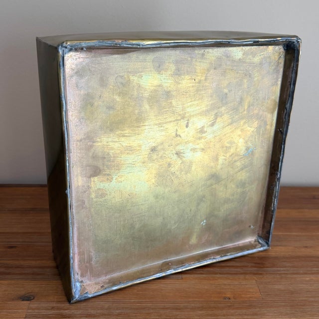 Mid 20th Century Large Sergio Bustamante Brass & Copper Tiger Head Sculpture, Signed & Numbered 88/100 For Sale In New York - Image 6 of 12