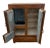 Arts & Crafts Antique Ice Box Three Storage Cabinets, Oak, Brass Latches, Three Racks, 1920's For Sale - Image 3 of 13