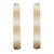 Metal Wall Lights in Opaline from Helical, 1970s, Set of 2 For Sale - Image 7 of 7