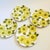 Mid 20th Century Mid Century Modern Royal Ironstone Sunshine Dinner Plates - Set of 4 For Sale In San Francisco - Image 6 of 15