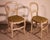 1950s Polychrome Wooden Straw-Seated Chairs, 1950s, Set of 2 For Sale - Image 5 of 11