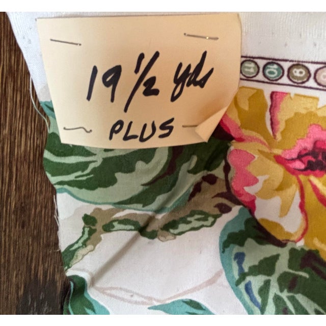 Textile 19.5 Plus Yards of Cyrus Clark Co Fabric For Sale - Image 7 of 9