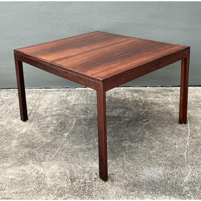 Vintage MCM Extendable Teak Dining Table For Sale - Image 9 of 12
