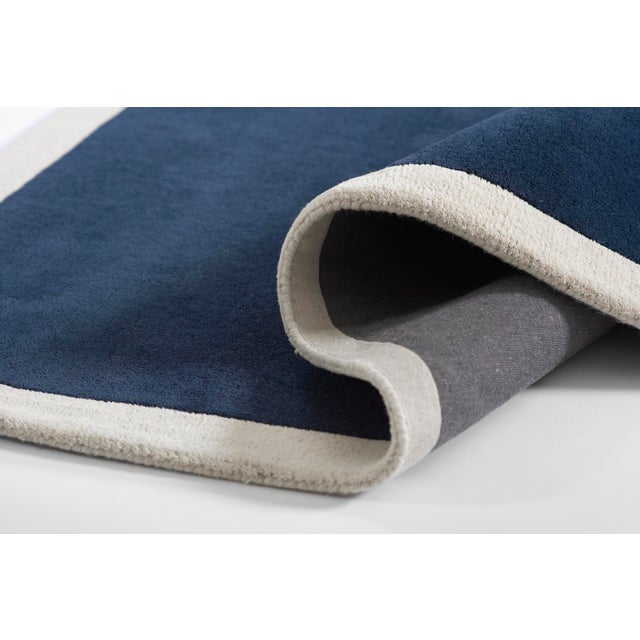 Novogratz Tallulah Navy Hand Tufted Area Rug 8' X 10' For Sale - Image 9 of 10