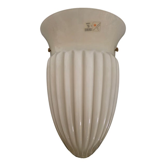 Murano Glass Wall Light by Barovier & Toso, 1970s For Sale