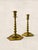 Brass candlesticks earn their place through proportion, and this pair gets it right. The hexagonal bases give them a...