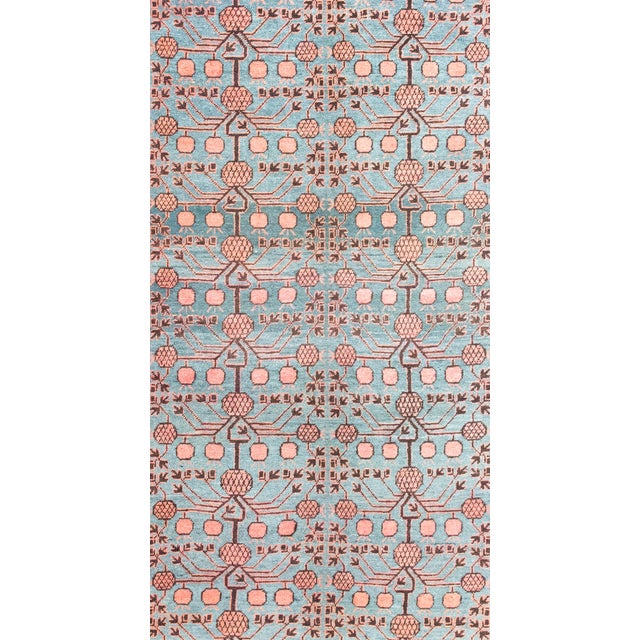Early 20th Century Central Asian Kohtan Rug For Sale - Image 4 of 14