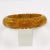 Bakelite Carved Bracelet Bangle Banana and Brown Marble For Sale - Image 4 of 4