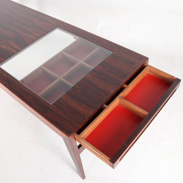 Rosewood Display Table, 1970s For Sale - Image 6 of 14