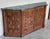 Baroque Late 19th Century Catalan Spanish Baroque Carved Walnut Tuscan Two Doors Cabinet with Marble For Sale - Image 3 of 18