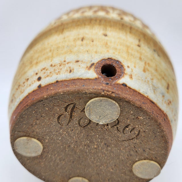 Mid 20th Century Mid 20th Century Studio Pottery Pot For Sale - Image 5 of 5