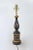 Mid 20th Century Vintage Black and Gold Chinoiserie Hand Painted Lamp For Sale - Image 5 of 6