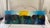 Coastal Large Vincent Golshani Contemporary Coastal Abstract Painting For Sale - Image 3 of 7
