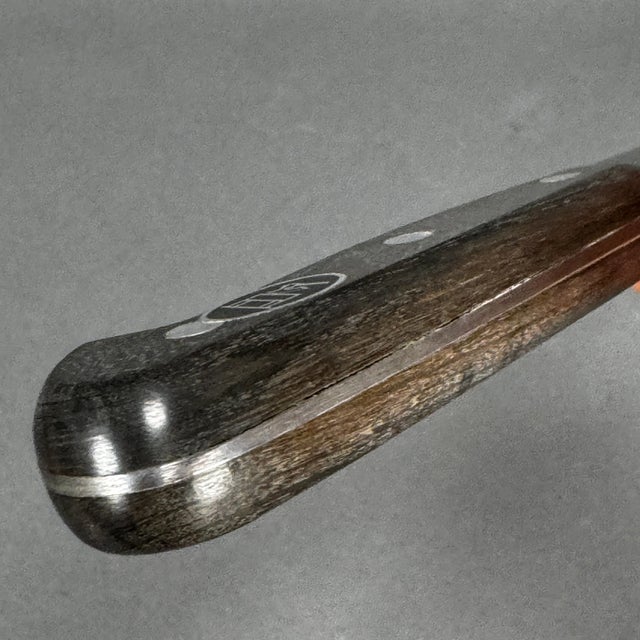 Late 20th Century Old Stock Stainless Steel Gustav Emil Ern 10.25" Chef's Knife Solingen, Germany For Sale - Image 10 of 12