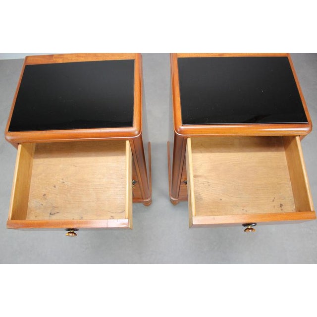 Art Deco Bedside Tables, Former Czechoslovakia, 1930s, Set of 2 For Sale - Image 11 of 18