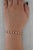 Gemstone Mid 20th Century 5.98ctw Ruby Diamond Tennis Bracelet 14k Yellow Gold 6.75" 4.2mm For Sale - Image 7 of 7