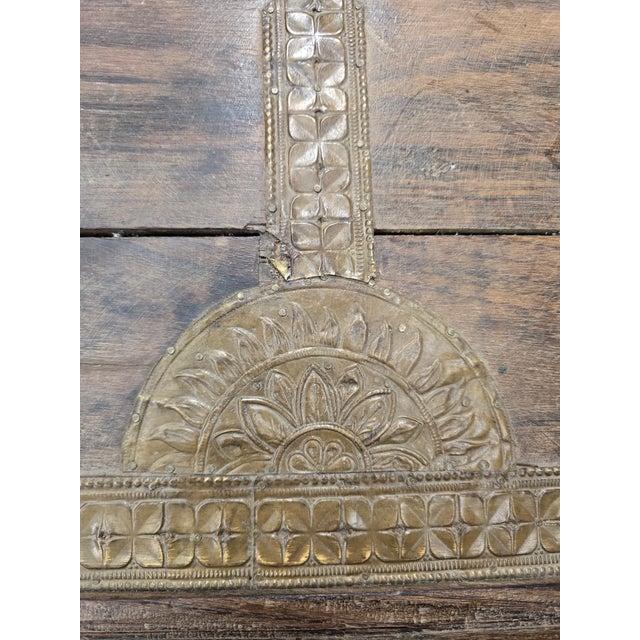 1970s Anglo-Indian Reclaimed Wood Desk For Sale - Image 9 of 15