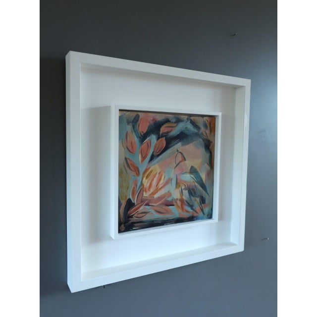 2020s Contemporary 'Summer Song for the Birds Ii' Original Modernist Abstract Acrylic Painting by British Artist Frances Daws, Framed For Sale - Image 5 of 11