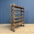 Wooden Workshop Rack with Cast Iron Wheels For Sale - Image 18 of 18