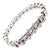 Tiffany & Co. Vannerie White Gold Basket Weave Diamond Bracelet For Sale