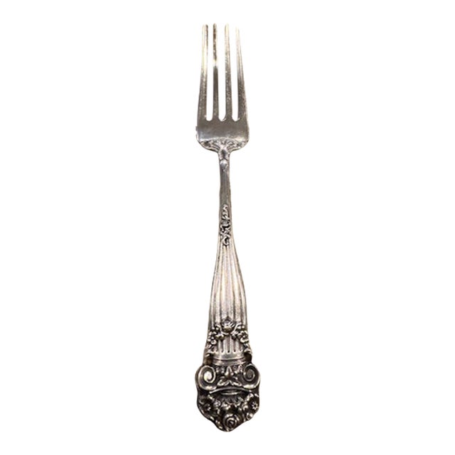 Antique Towle "Georgian" Sterling Silver Dinner Fork 7"125" For Sale