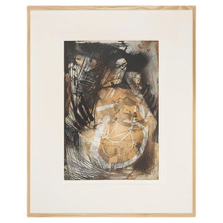 Detlef Hagenbäumer, Heartbeat, 1998, Etching on Thick Paper, Framed For Sale