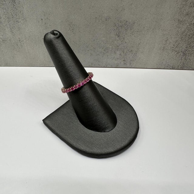 This beautiful Ruby Ring in 14kt Rose Gold is a romantic and elegant addition to any collection. Featuring 1.01 carat...