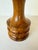 Turned Olive Wood Table Lamp, 1950s For Sale - Image 15 of 17