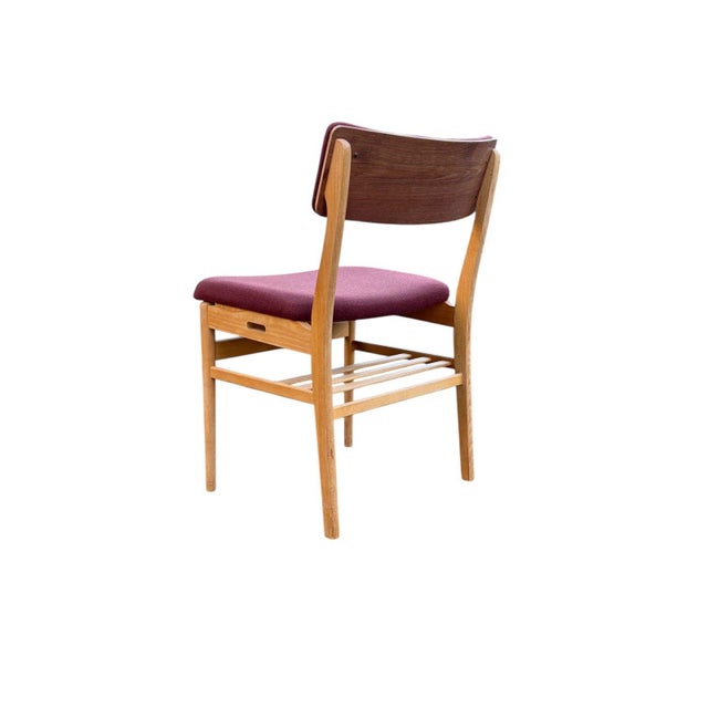 Set of Six Dining Chairs by Vestervig Eriksen for Brdr. Tromborg, Denmark, 1970s For Sale - Image 10 of 10