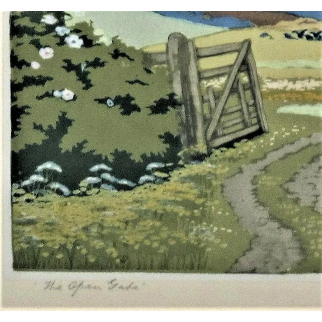 1920s John Hall Thorpe, Open Gate, c,1925 For Sale - Image 5 of 7